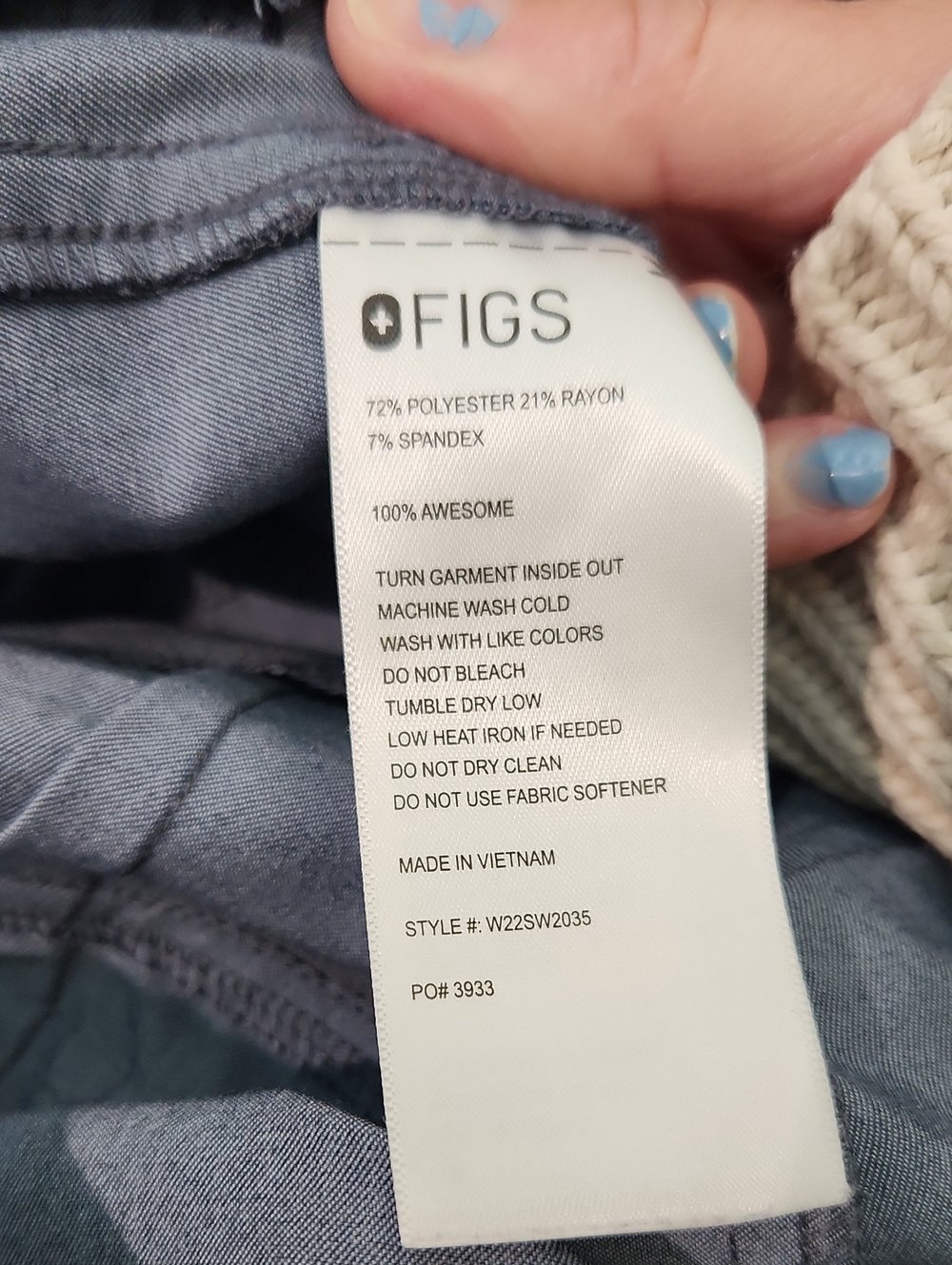 Figs Rafaela Cargo Scrub Jumpsuit Size XXS - Picture 16 of 16